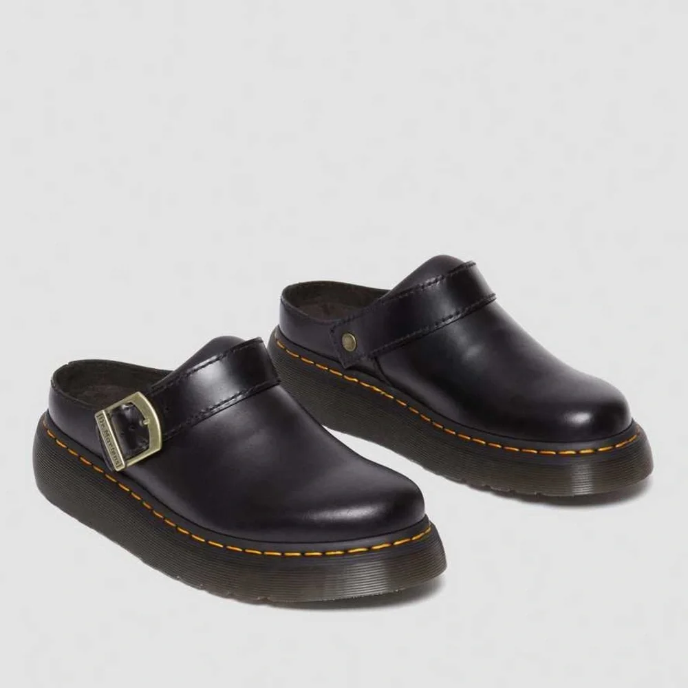 Dr. Martens Laketen Atlas Leather Slingback Platform Mule Clogs Men’s 12 NWT